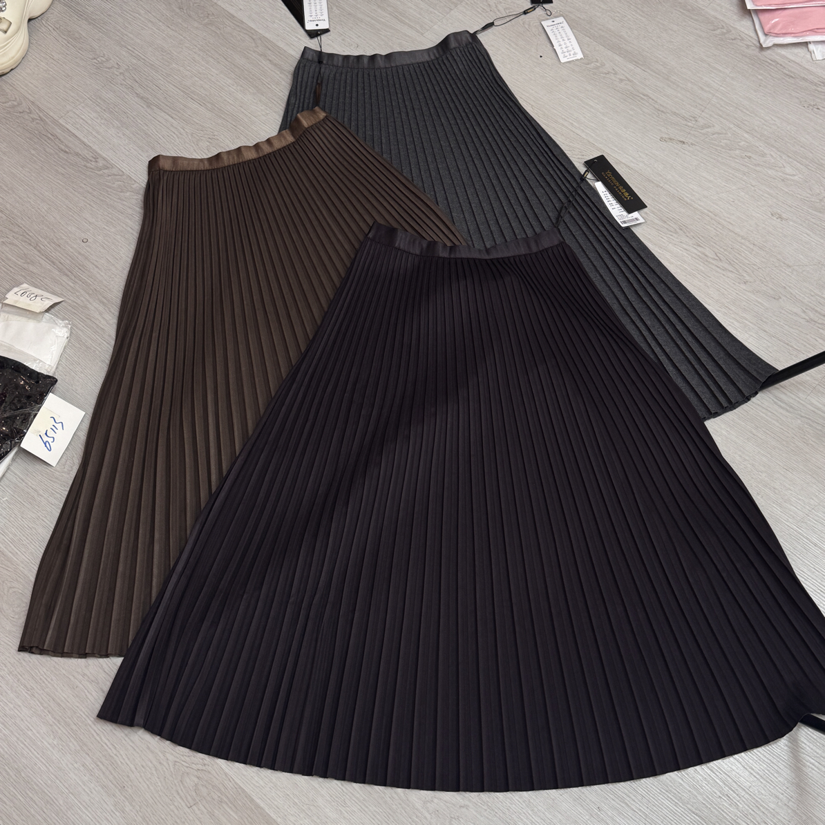 11068 高品质面料秋款大码女装半身裙