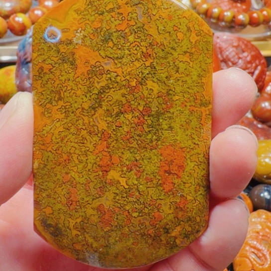 玛瑙/玉髓未镶嵌吊坠(不含链)