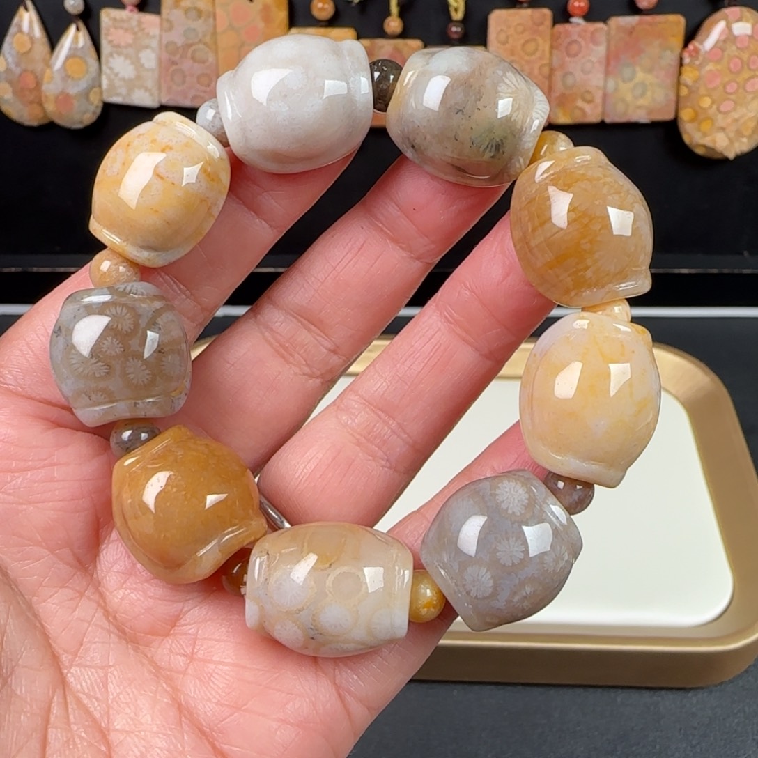 硅化玉未镶嵌手链福利价