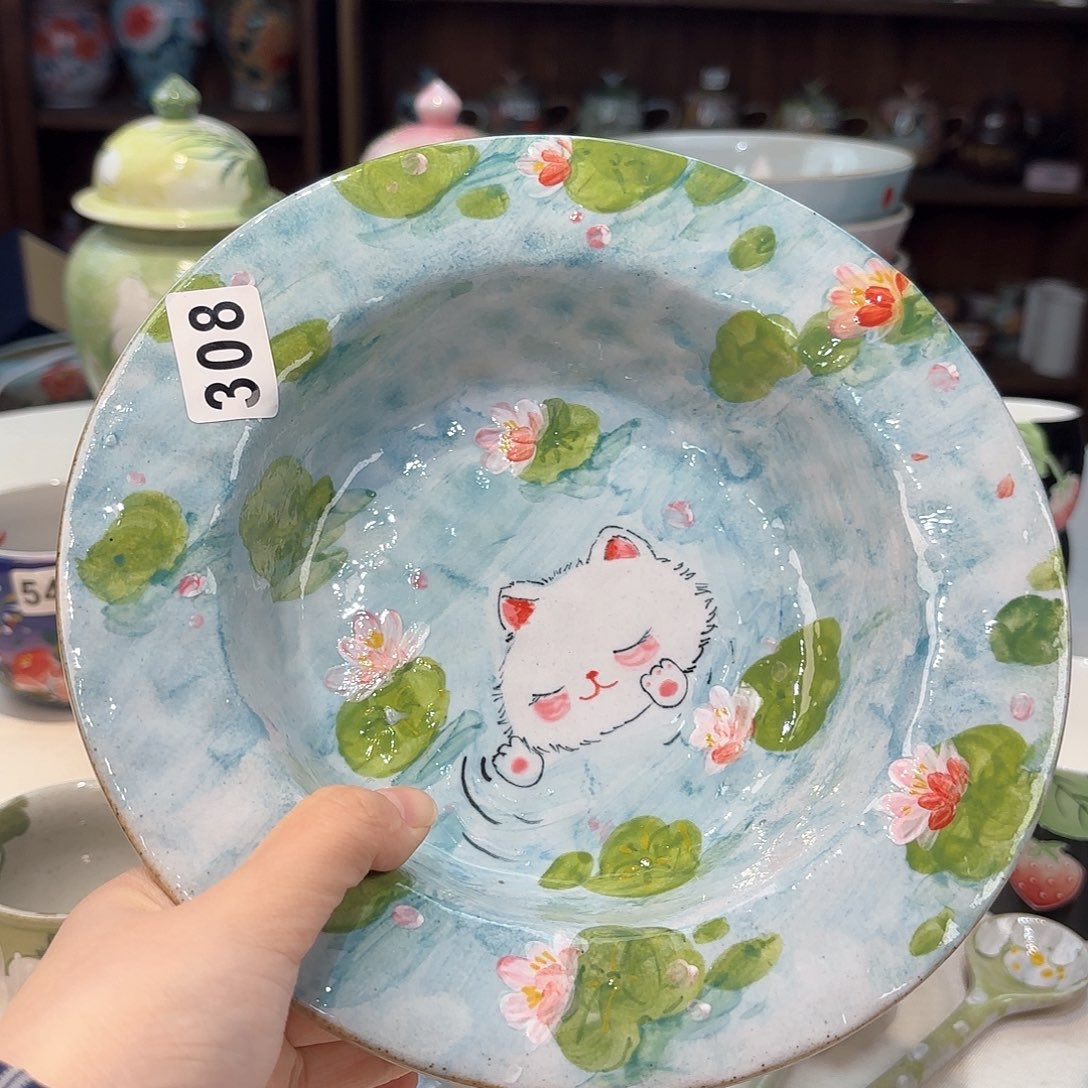 瓷片兔兔好可爱啊我