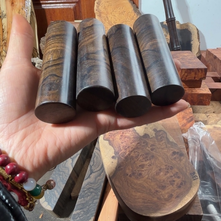 花梨木类哦****?黑柿木小圆棍子88