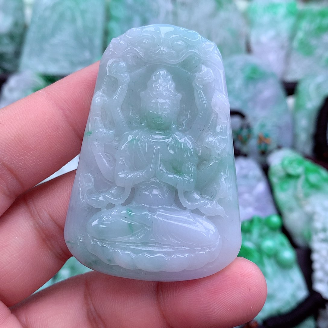 翡翠吊坠(不含链)未镶嵌