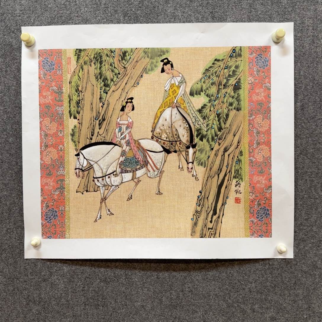 国画zz蒋凯老师手绘作品