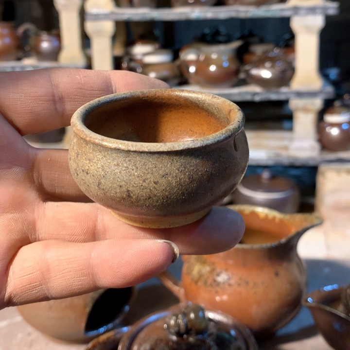 紫砂茶壶纯自然高温裸柴烧
