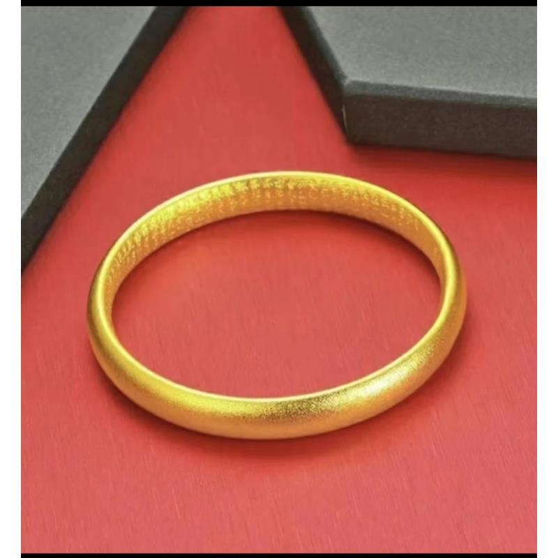 合金手镯 古法心经手镯女款时尚百搭经典潮流不掉色