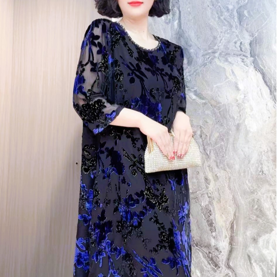 桑蚕丝连衣裙43A2069