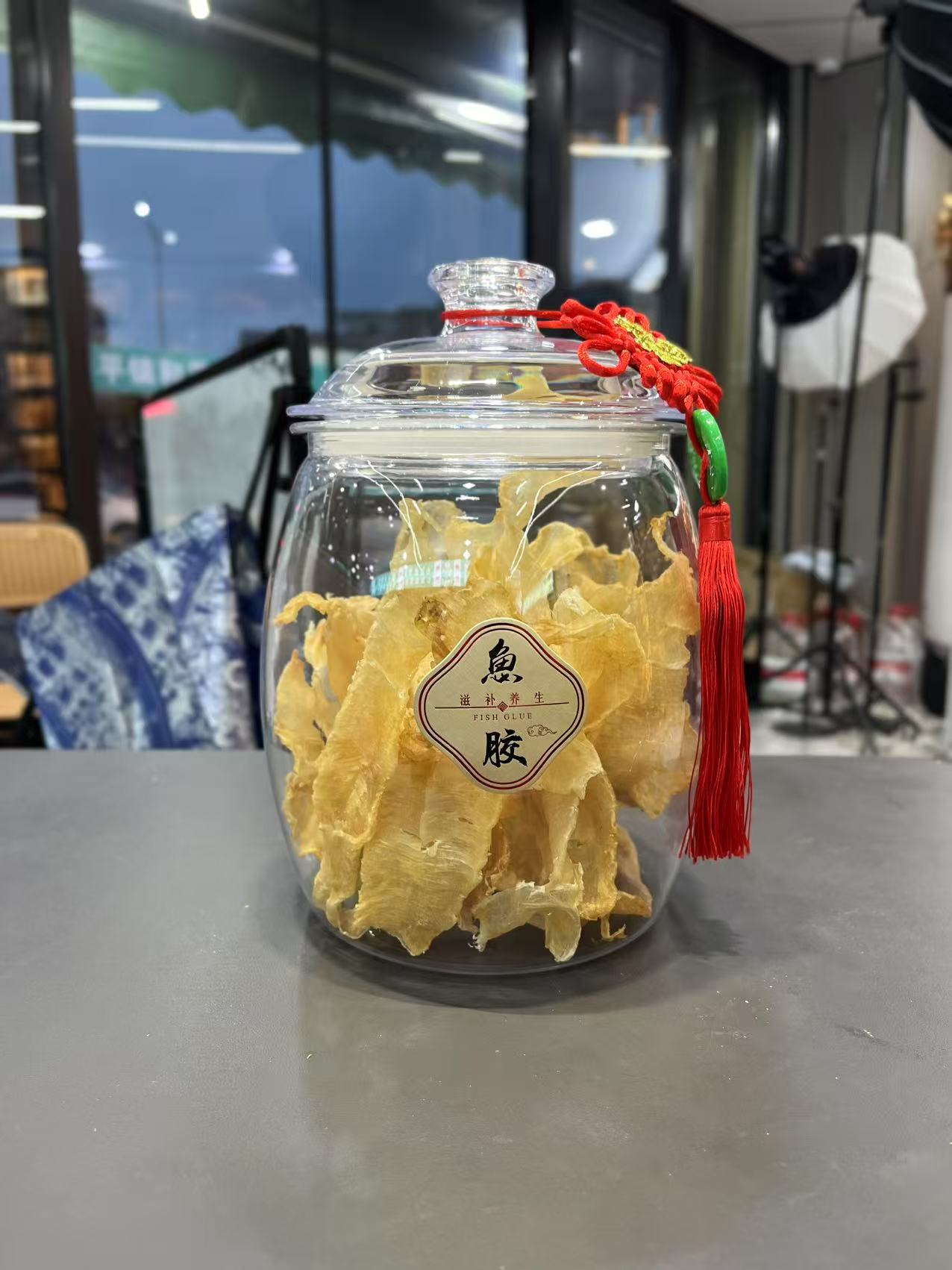 （君品堂）优选老胶本港赤嘴片鱼胶(约50T）