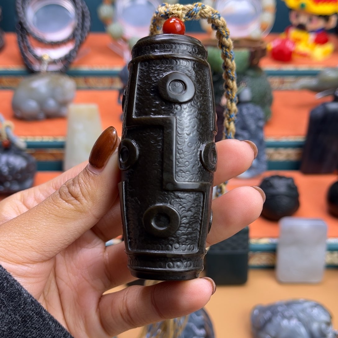 未镶嵌和田玉挂件西**韵