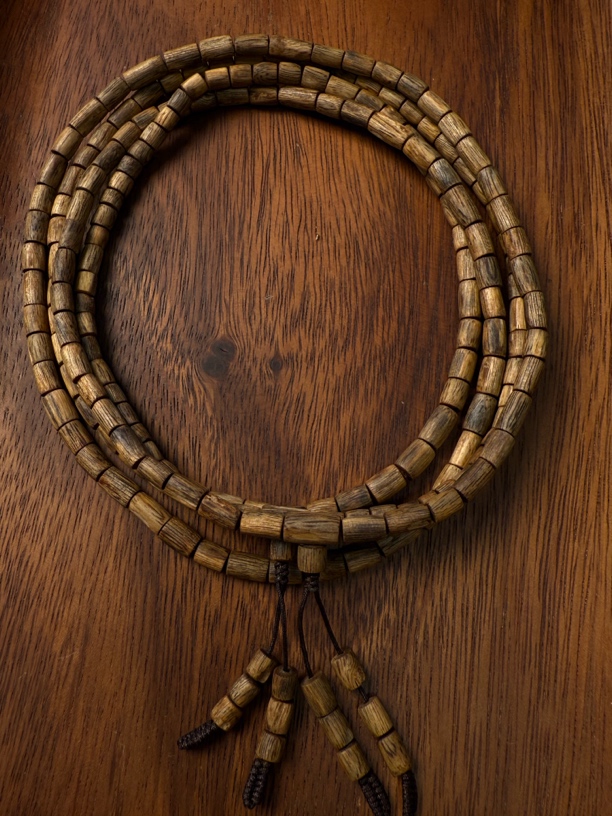 沉香0044奇楠沉香桶珠卡5 12克多样性发其一