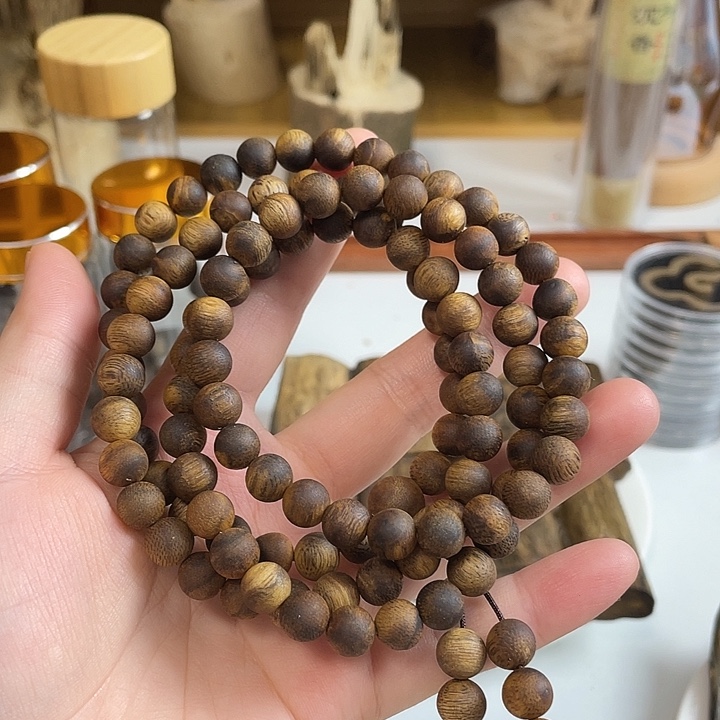 沉香沉香碎屑0.8多圈24克