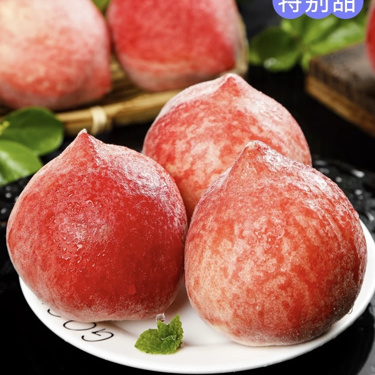 《小军严选》蜜桃 蜂糖玫瑰蜜桃 软硬皆可吃蜜桃 包邮g