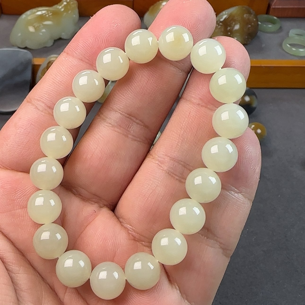 【闪购商品】和田玉手链未镶嵌甜*～