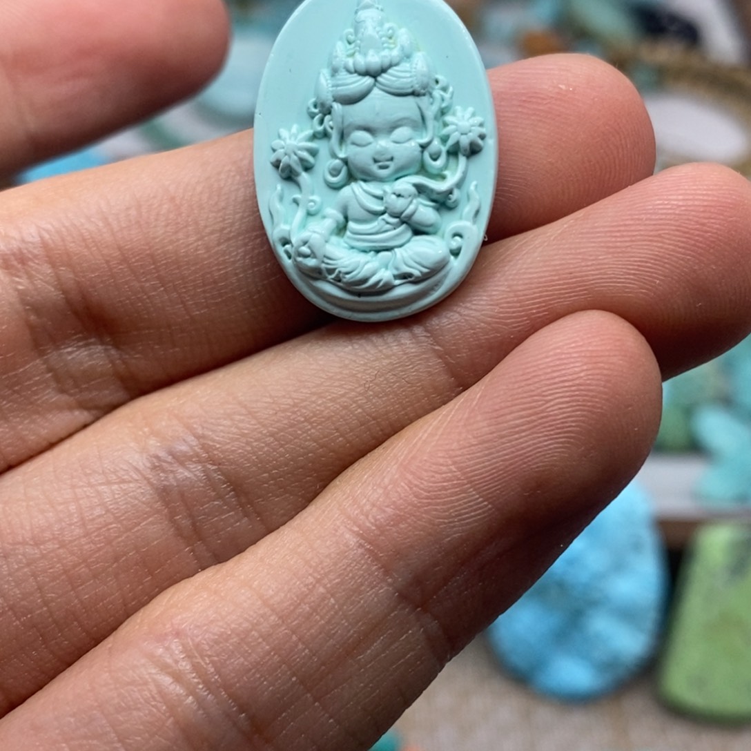 【闪购商品】未镶嵌绿松石603