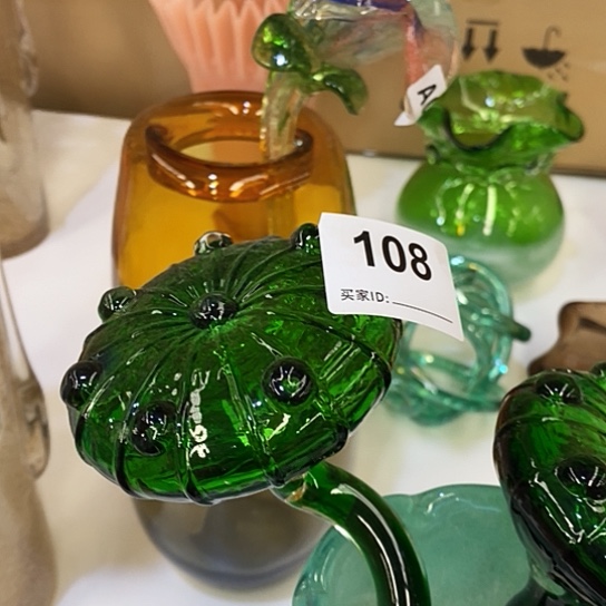 琉璃绿色莲蓬高45厘米