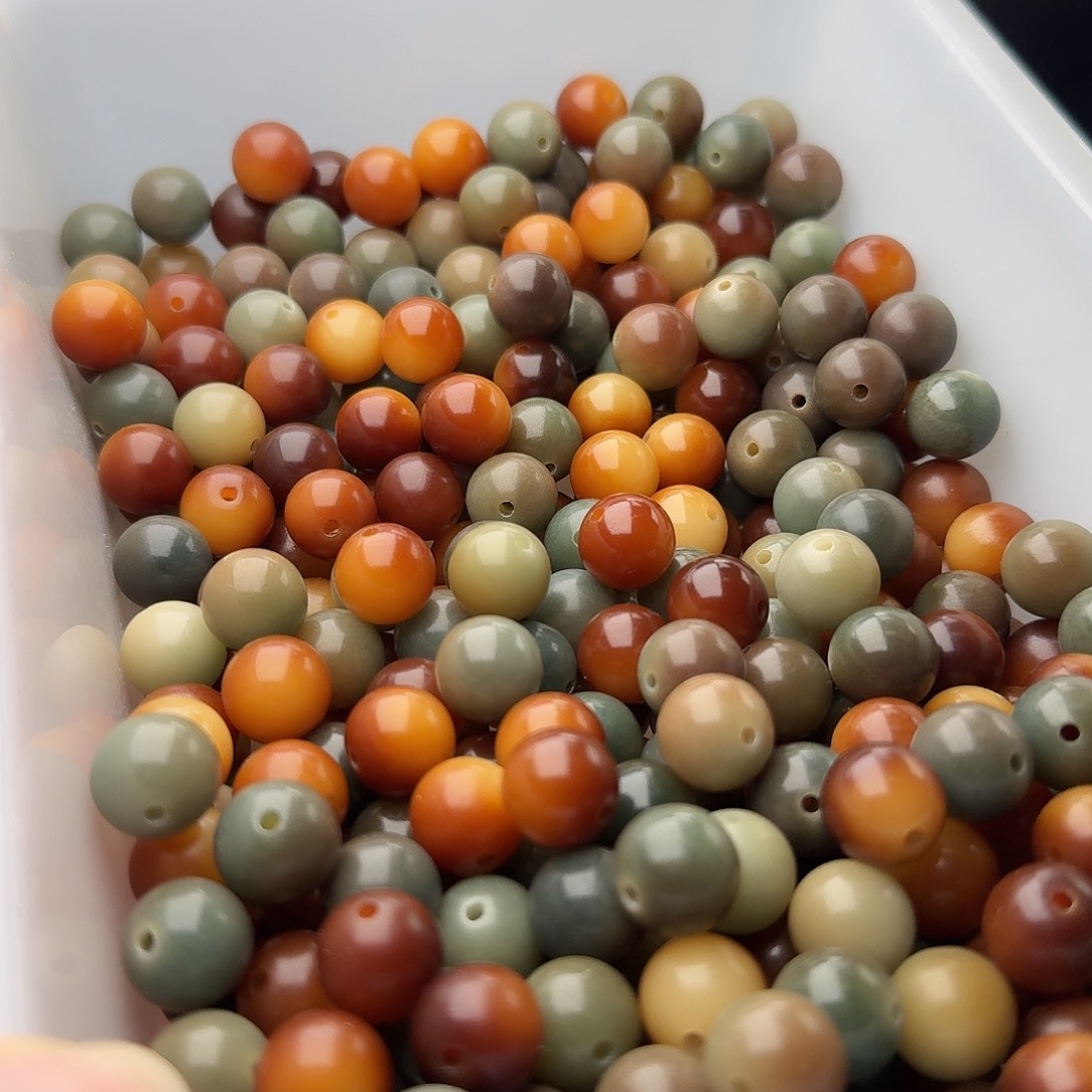 菩提根/象牙果吊坠50 颗敦煌 12 圆