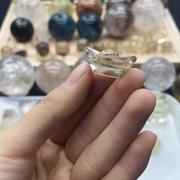 水晶珠宝半成品未镶嵌368水晶