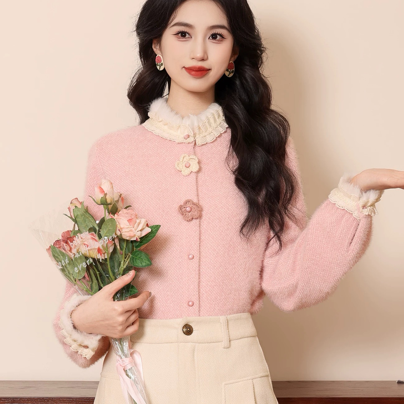 【送运费险】港风设计感加绒衬衫女秋冬内搭长袖休闲百搭上衣825