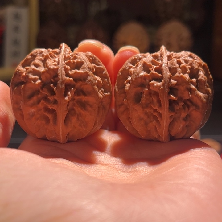 吊坠文玩核桃金钱龙珠15