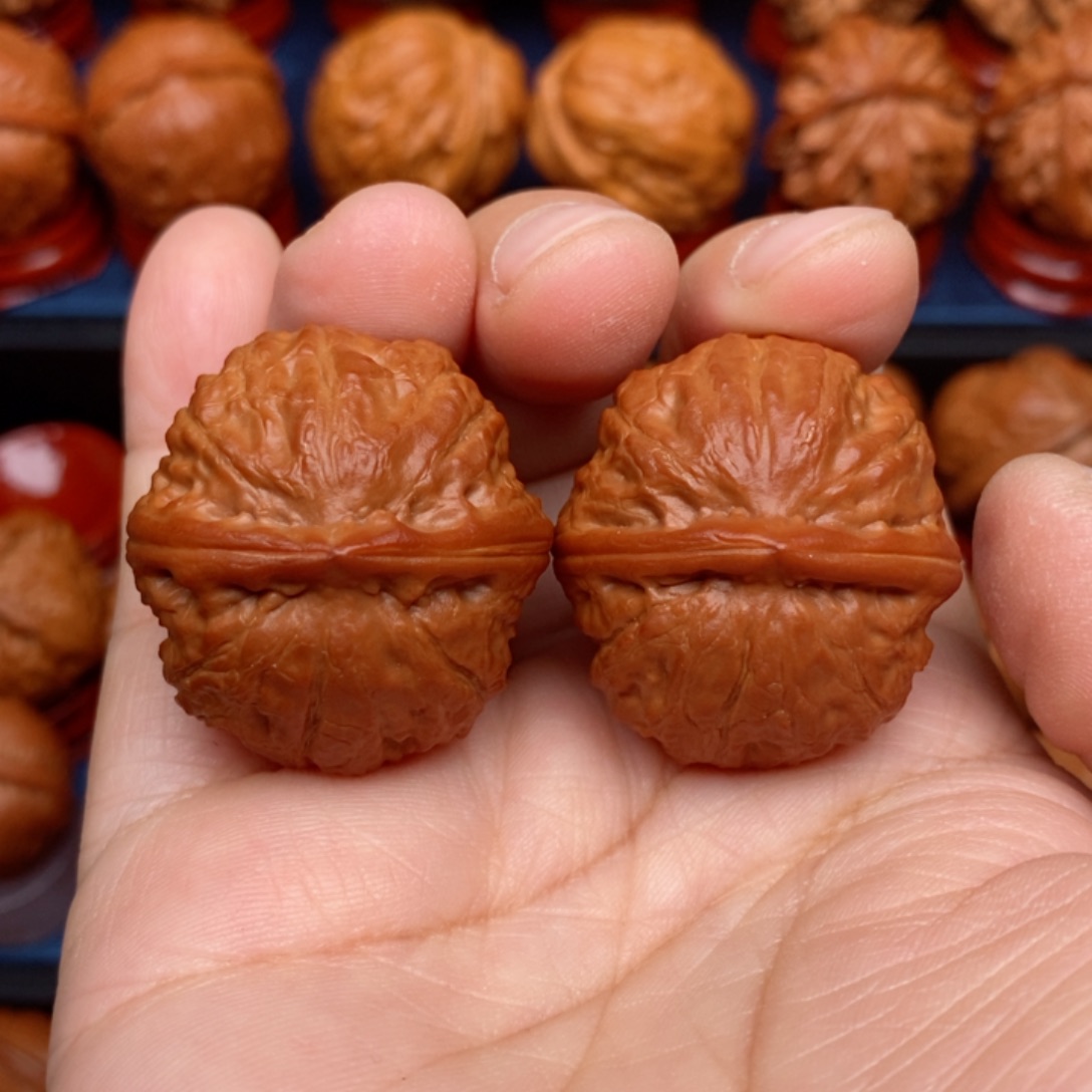把件文玩核桃手捻精品胖头砣