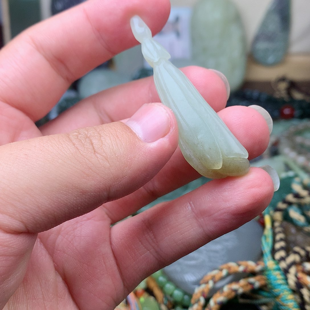 颈饰未镶嵌和田玉
