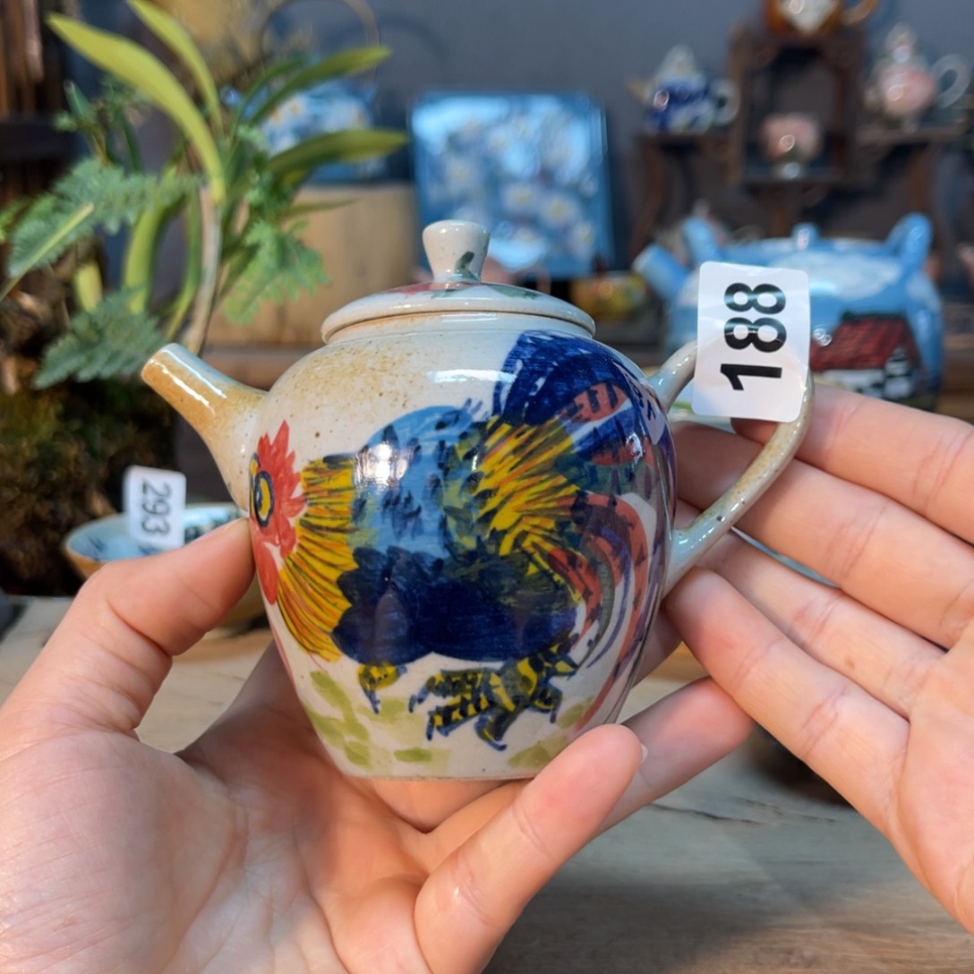 杯素浅陶瓷手工手绘