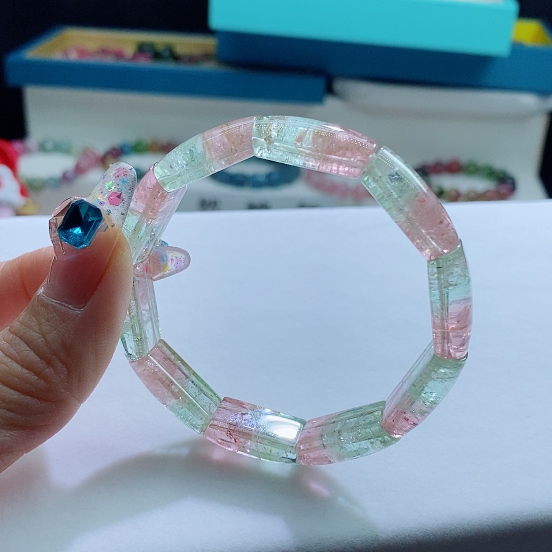 碧玺手链未镶嵌碧玺手链