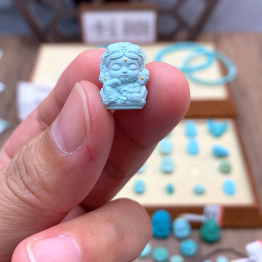 绿松石未镶嵌8配饰