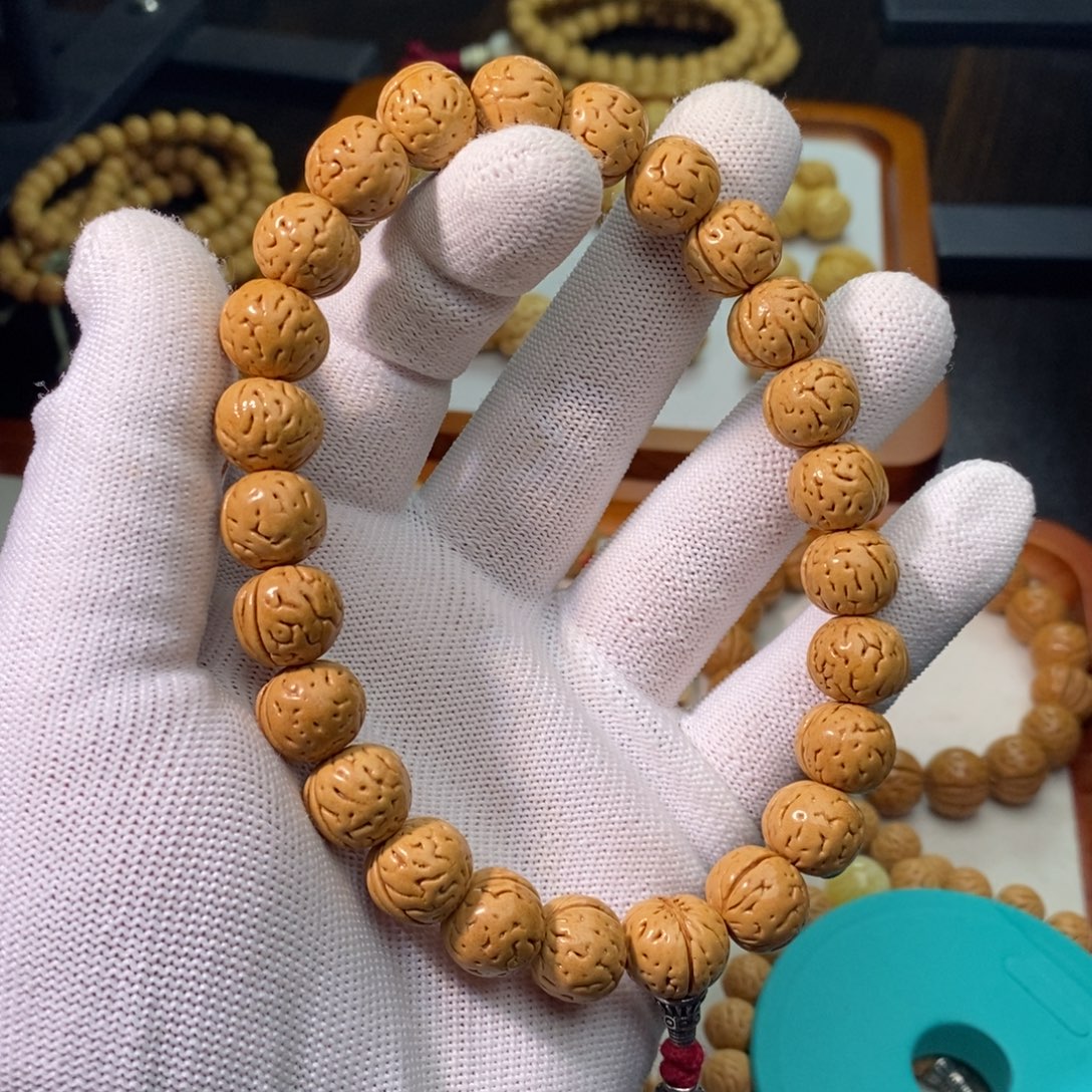 桃核吊坠桃核手持【虞美人】