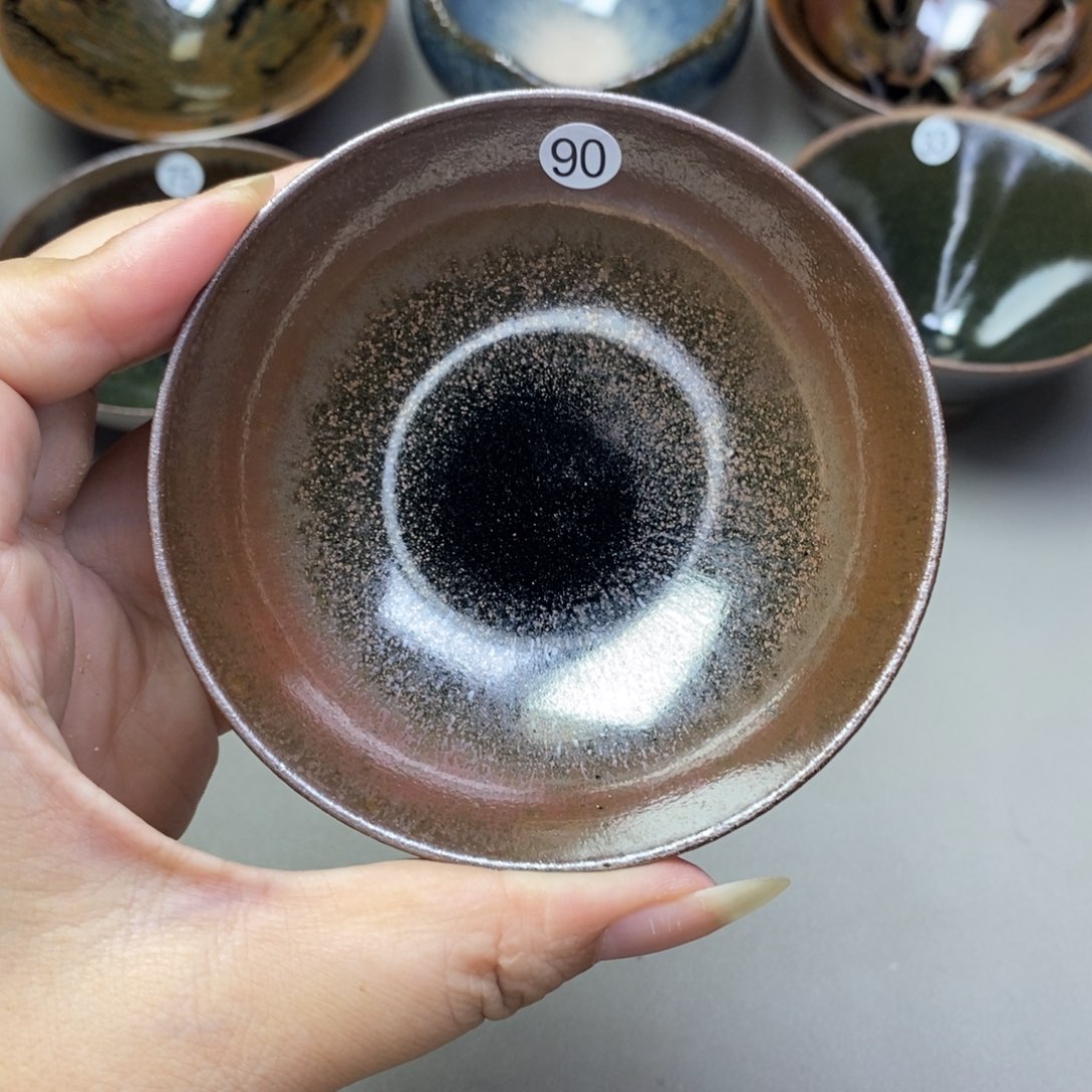 茶盏建窑建盏主人杯微瑕