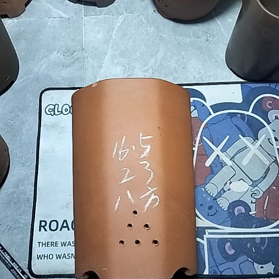 紫砂红泥八方一个