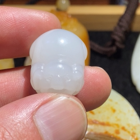 和田玉颈饰未镶嵌