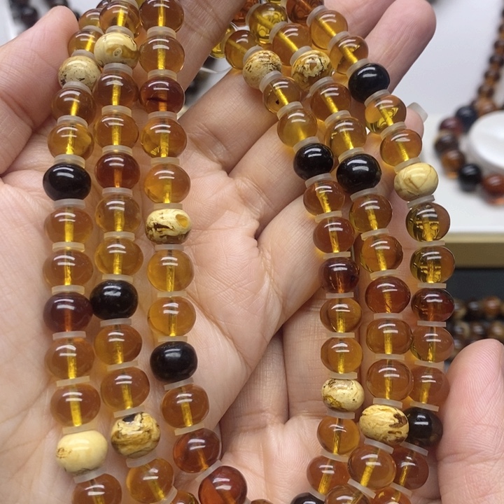 琥珀颈饰未镶嵌琥珀9