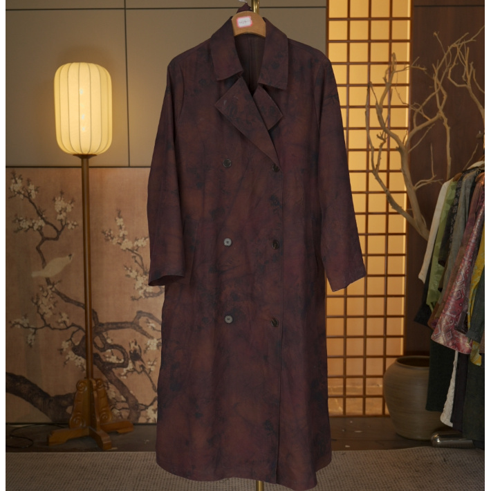 【丹青写意风衣】中式国风风衣3295