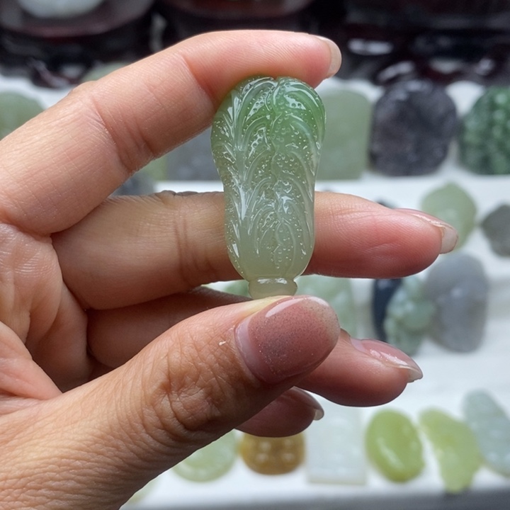 和田玉未镶嵌颈饰29