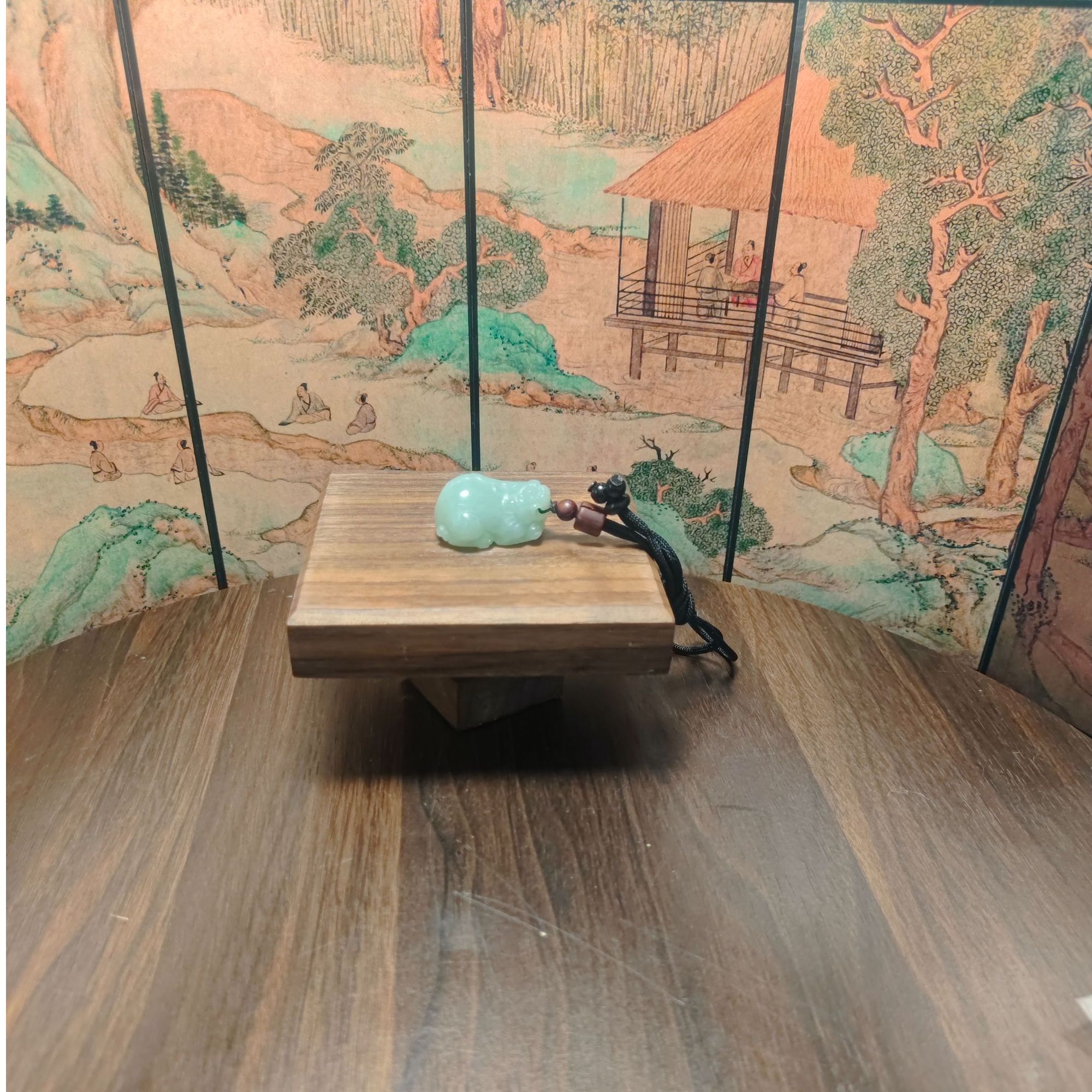 O和田玉貔貅吊坠0075