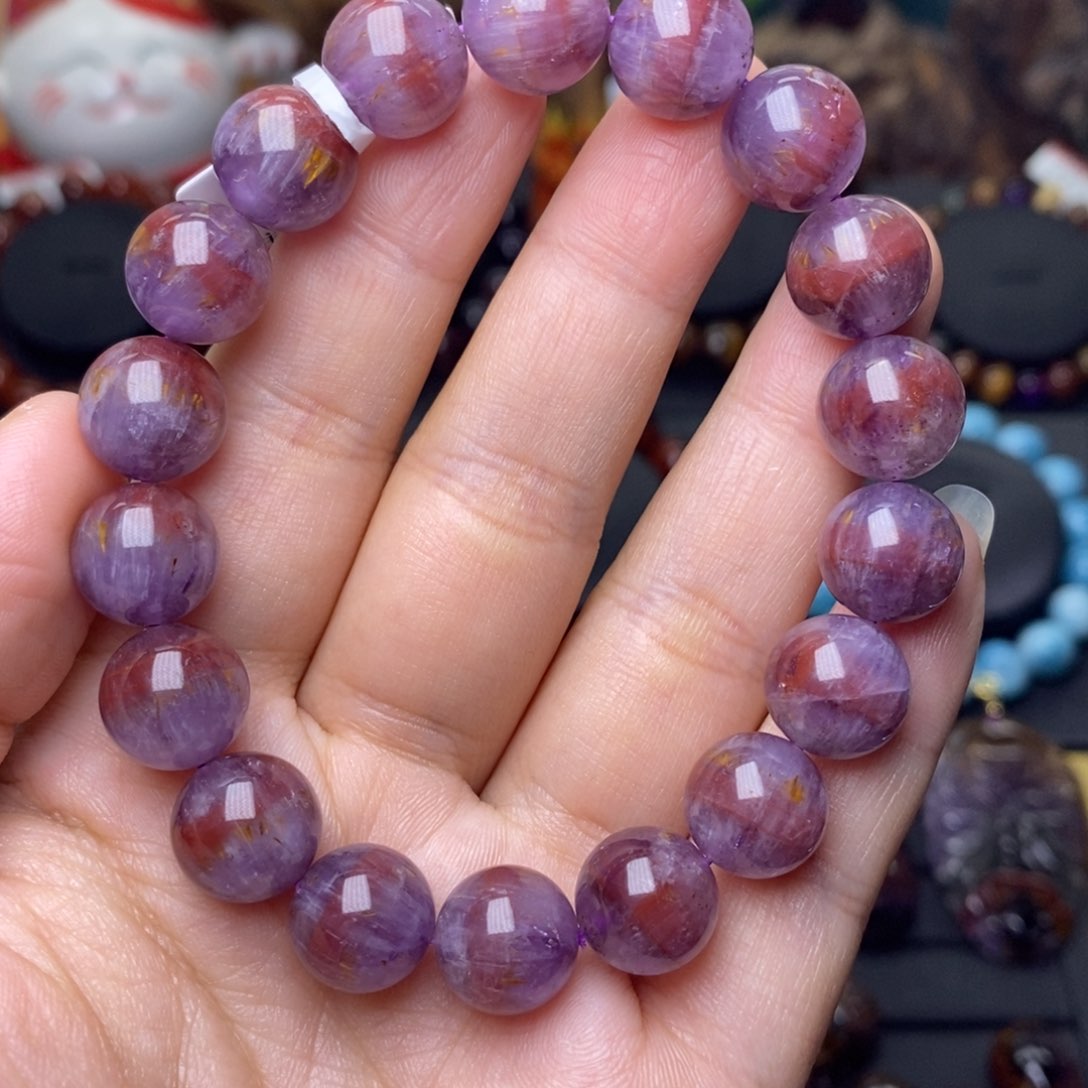 水晶A021极光四色单圈11m未镶嵌