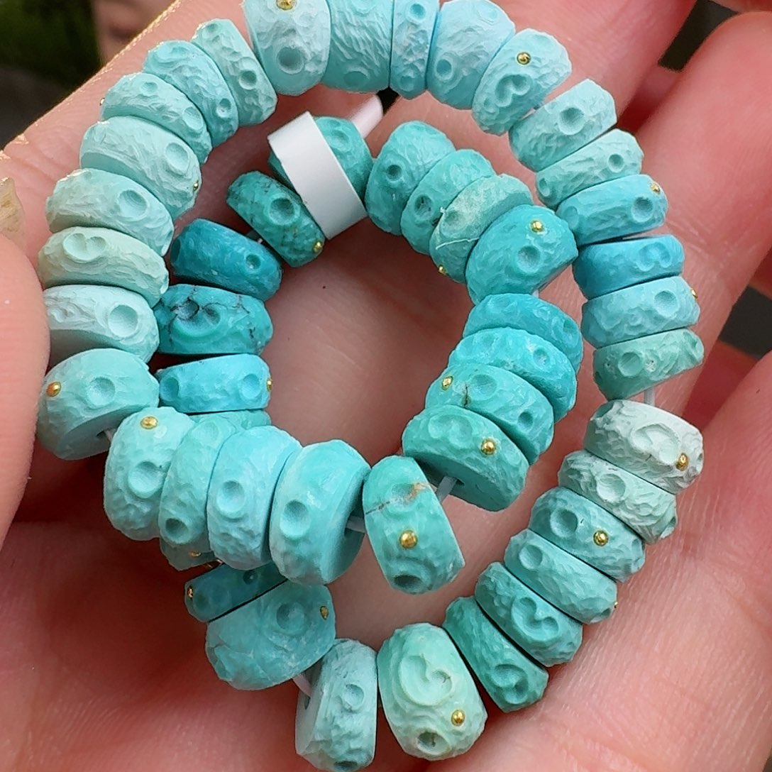 绿松石珠宝奇石未镶嵌