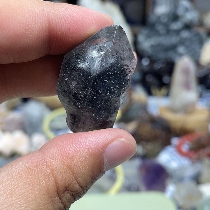 水晶柱未镶嵌水晶小*