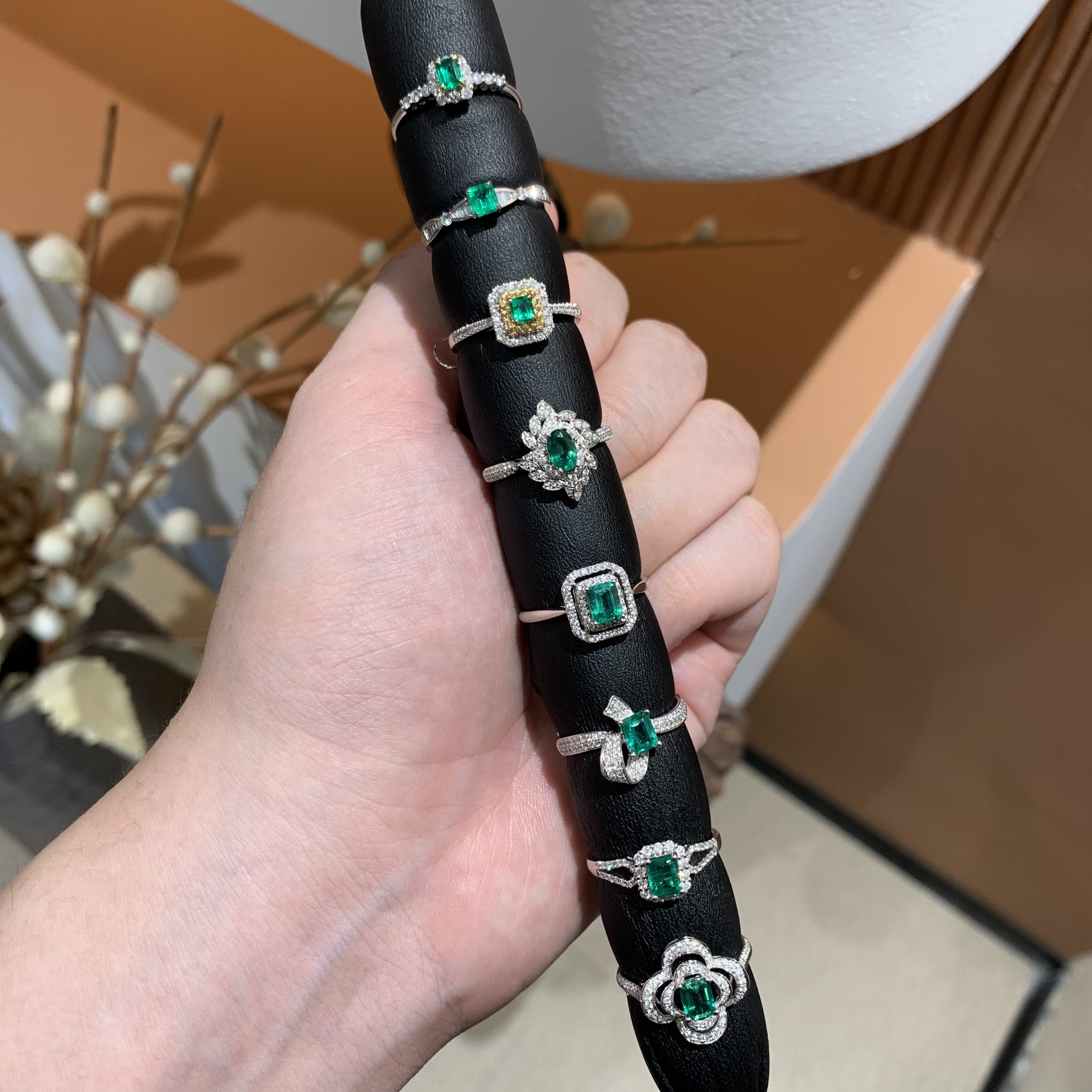 【一菲臻选】祖母绿戒指-LHQ7|BZM1