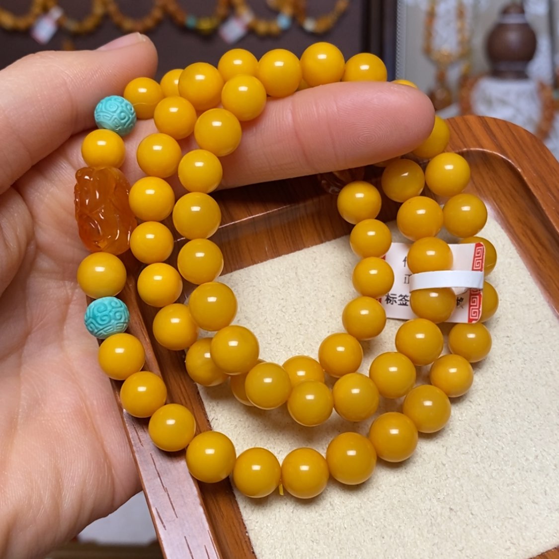 【闪购商品】手链蜜蜡未镶嵌手串