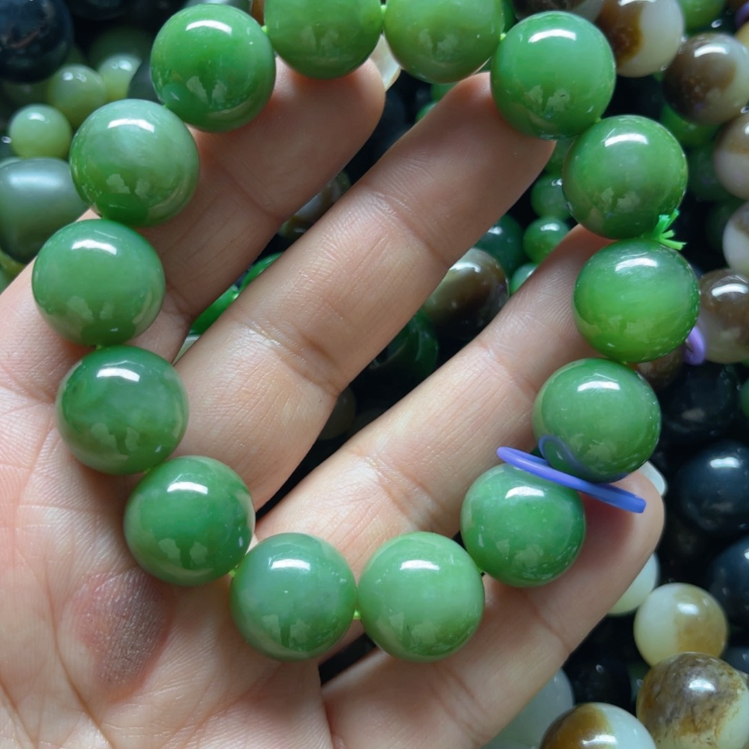 和田玉手链未镶嵌