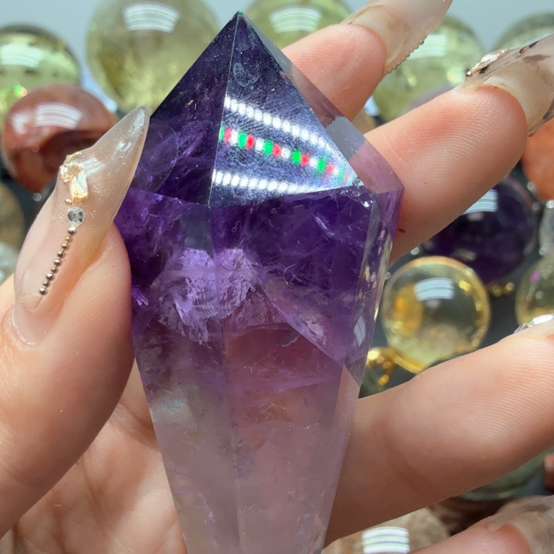 水晶天然水晶默认微瑕823未镶嵌天***！