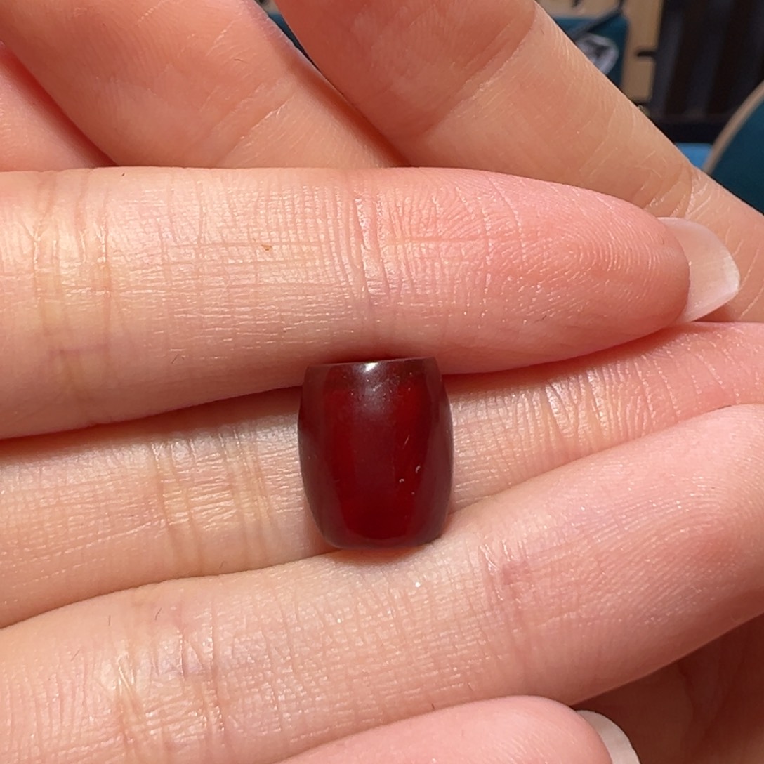 清***为玛瑙/玉髓颈饰未镶嵌