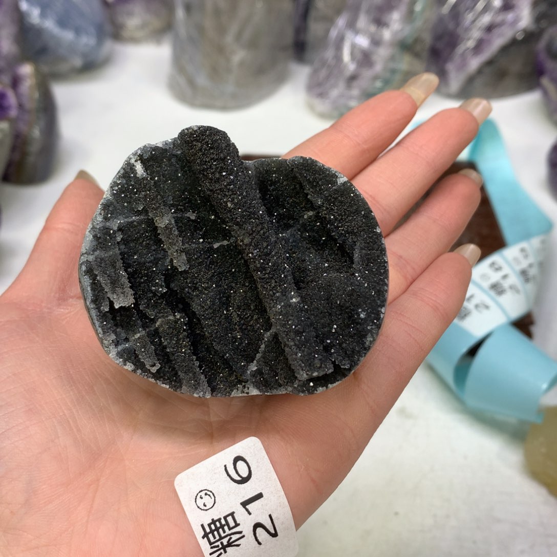 紫晶摆件未镶嵌水晶