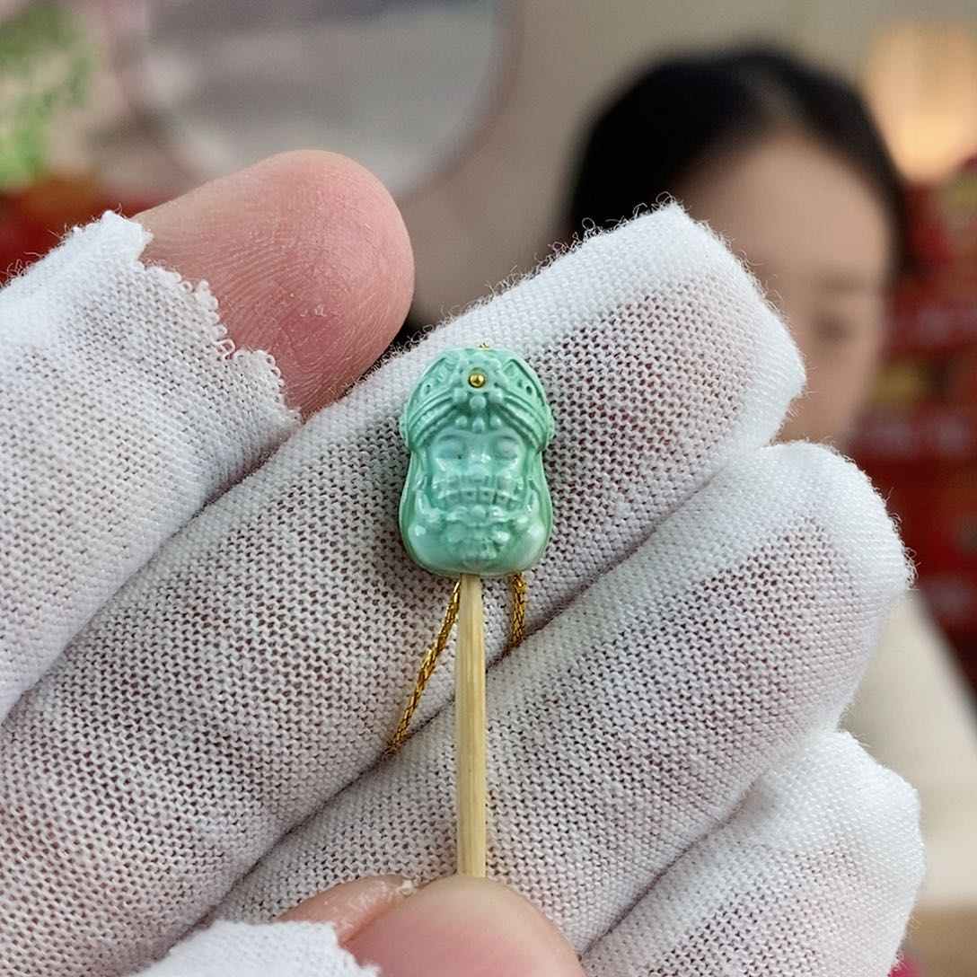 绿松石珠宝奇石未镶嵌