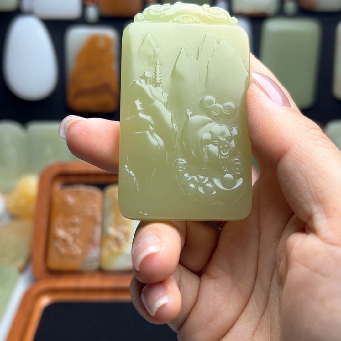 生肖吊坠，双面佩戴