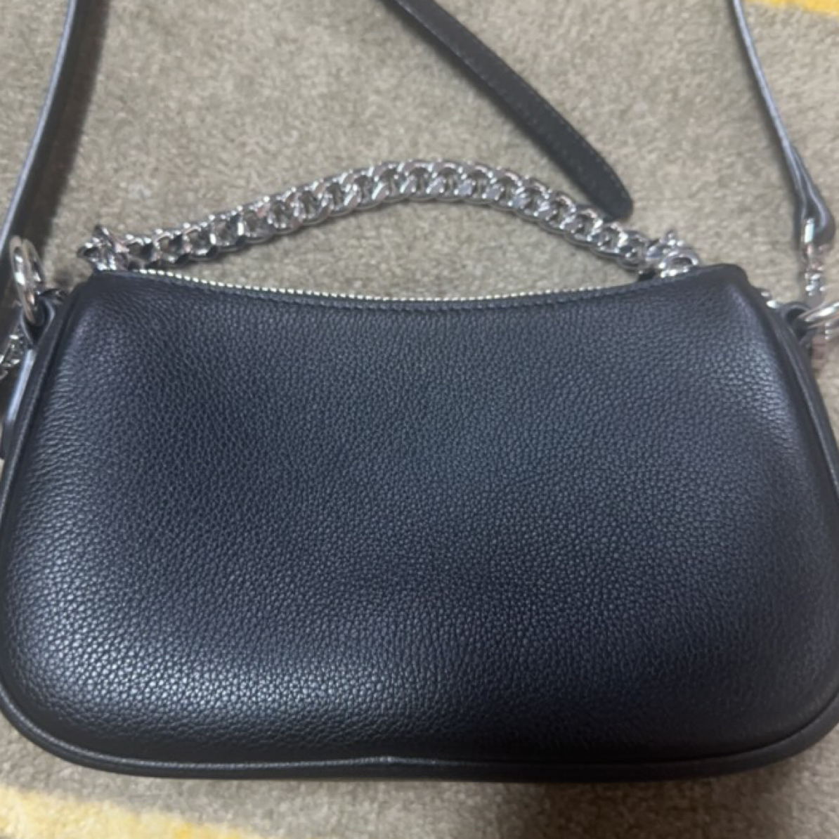 (福利)女士真牛皮手拎单肩斜挎包