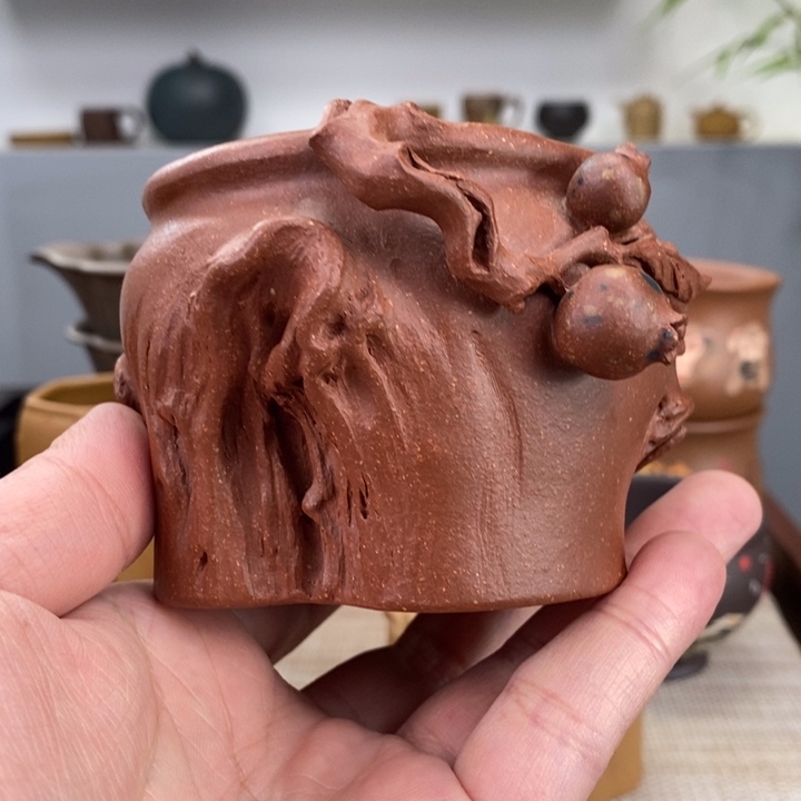 紫砂茶杯宜兴紫砂主人杯