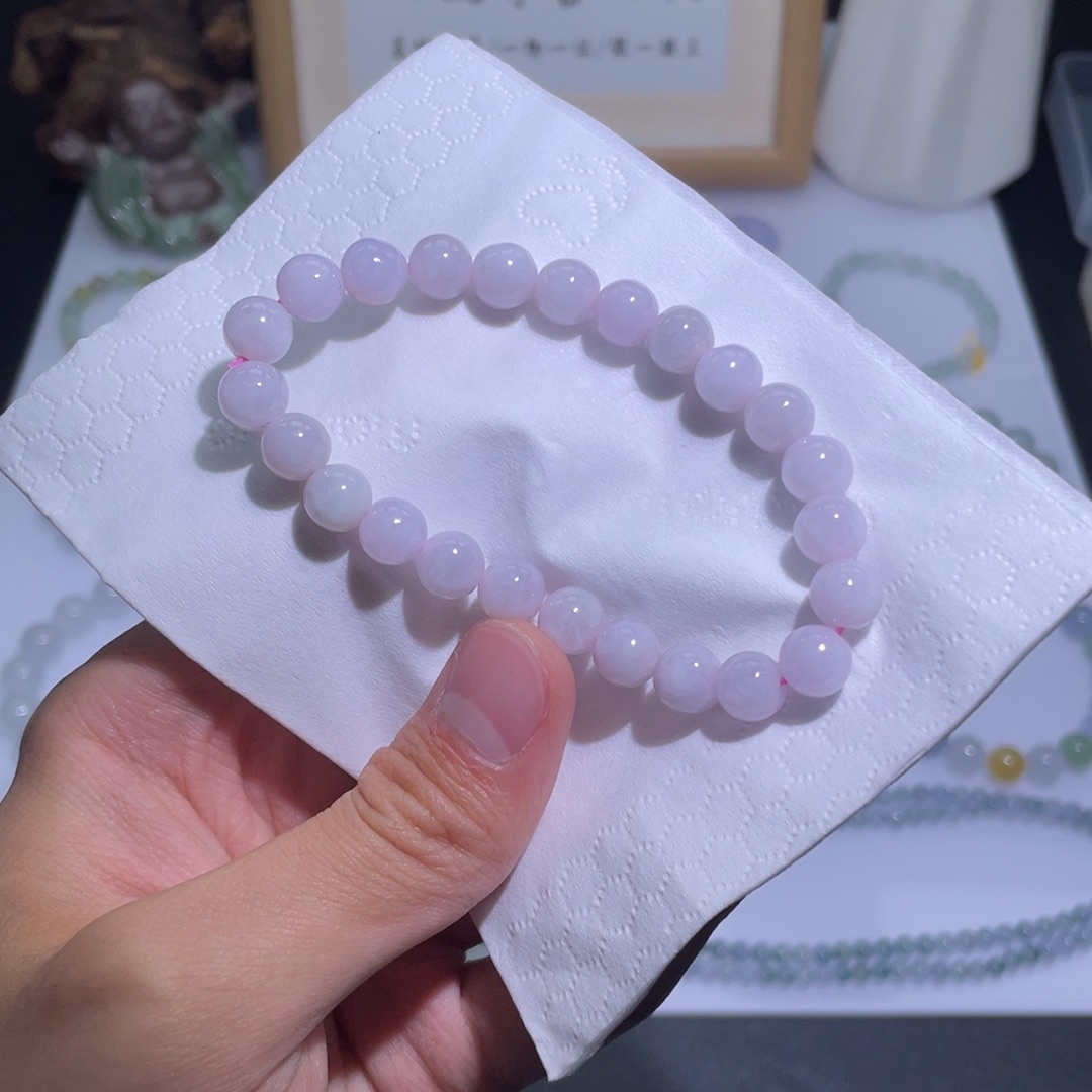 翡翠未镶嵌颈饰手串2