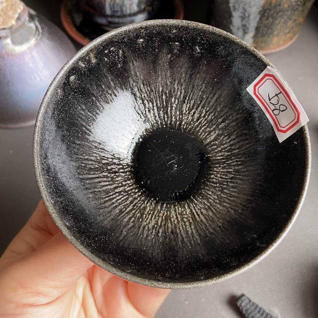 茶盏528 建窑建盏磨底微瑕